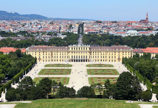 Pałac Schonbrunn, Wiedeń, Austria
